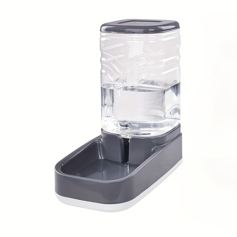 Pet Automatic Feeder Pet Water Dispenser Set, 3.8L Gravity Dog Feeder And Waterer Set, Self Feeding Station For Cats And Dogs Pet Supplies