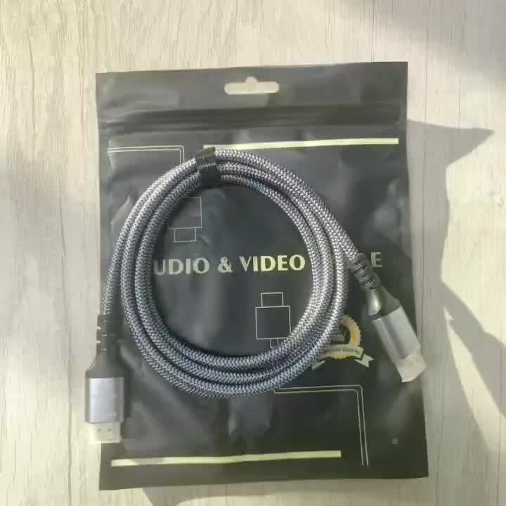 48Gbps 8K HDMI Cable 2.1 - High-Speed Hdmi Braided Cord for 4K@120Hz 8K@60Hz, DTS:X, HDR 10, HDCP 2.2 & 2.3 Compatible - Roku TV, PS5, PS4, HDTV, RTX 3080, RTX 3090, Blu-ray Ready with Cat 8 Ethernet Cable and Uncharged Power