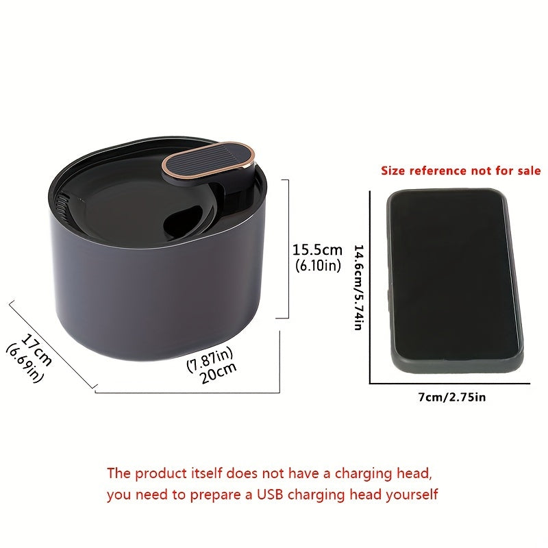 Pet Water Fountain - Automatic Circulating Water Dispenser For Cats And Dogs - Encourages Hydration And Improves Health