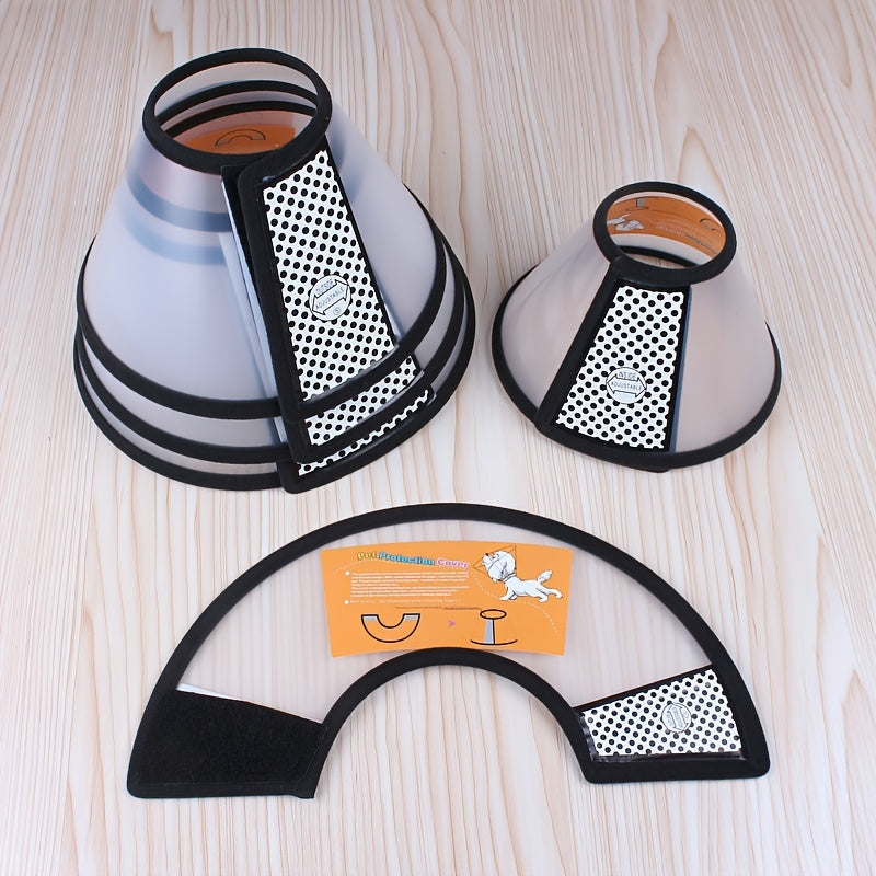 Anti-Lick Bite Pet Collar for Cats and Dogs - Elizabeth Circle Design for Comfort and Protection