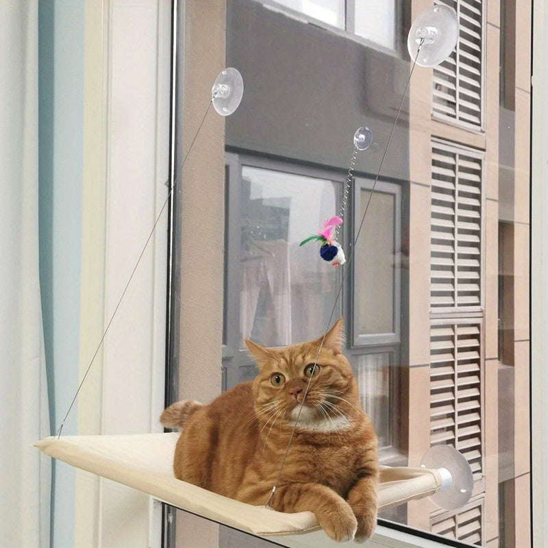 The Purr-fect Cat Window Hammock: A Comfy, Safe, And Washable Bed For Indoor Cats!
