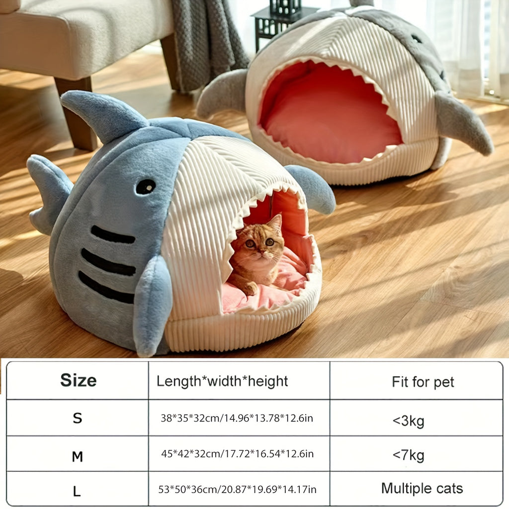 Cozy Washable Cat Bed For Indoor Cats - Soft Mat For Small And Large Cats - Perfect Hideout House For Your Furry Friend