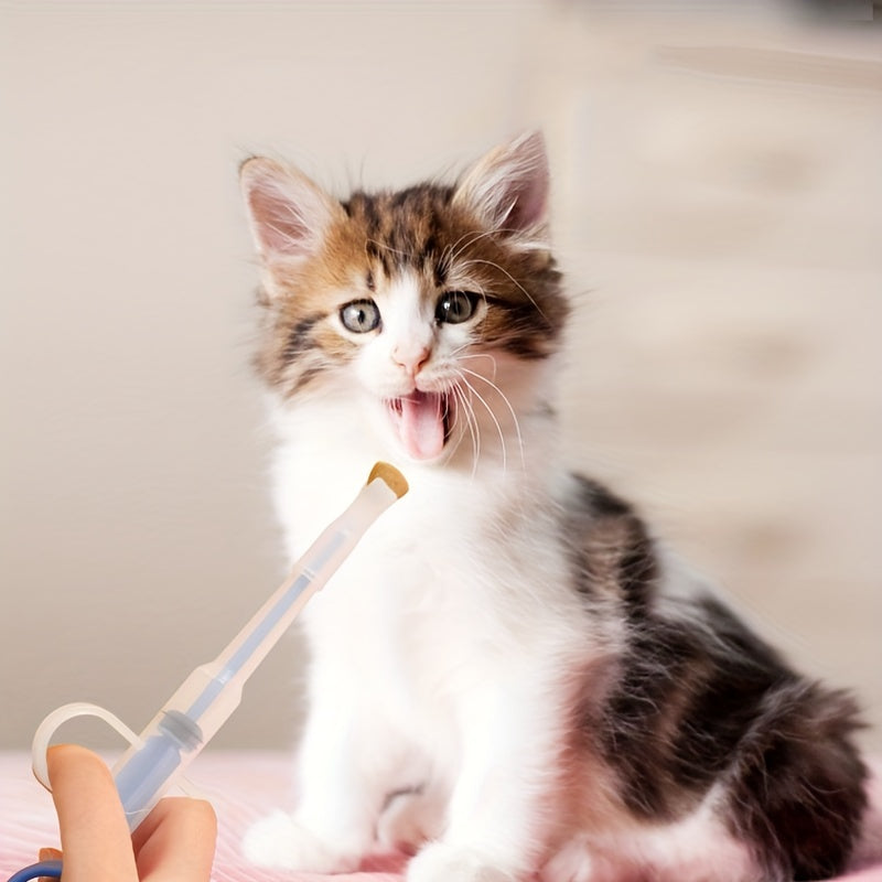 Pet Medicine Feeder For Dog And Cat, Pet Piller Guns Dog Pill Shooters Cat Tablet Soft Tip Syringes Double-headed Needle Feeding Dispenser Tool