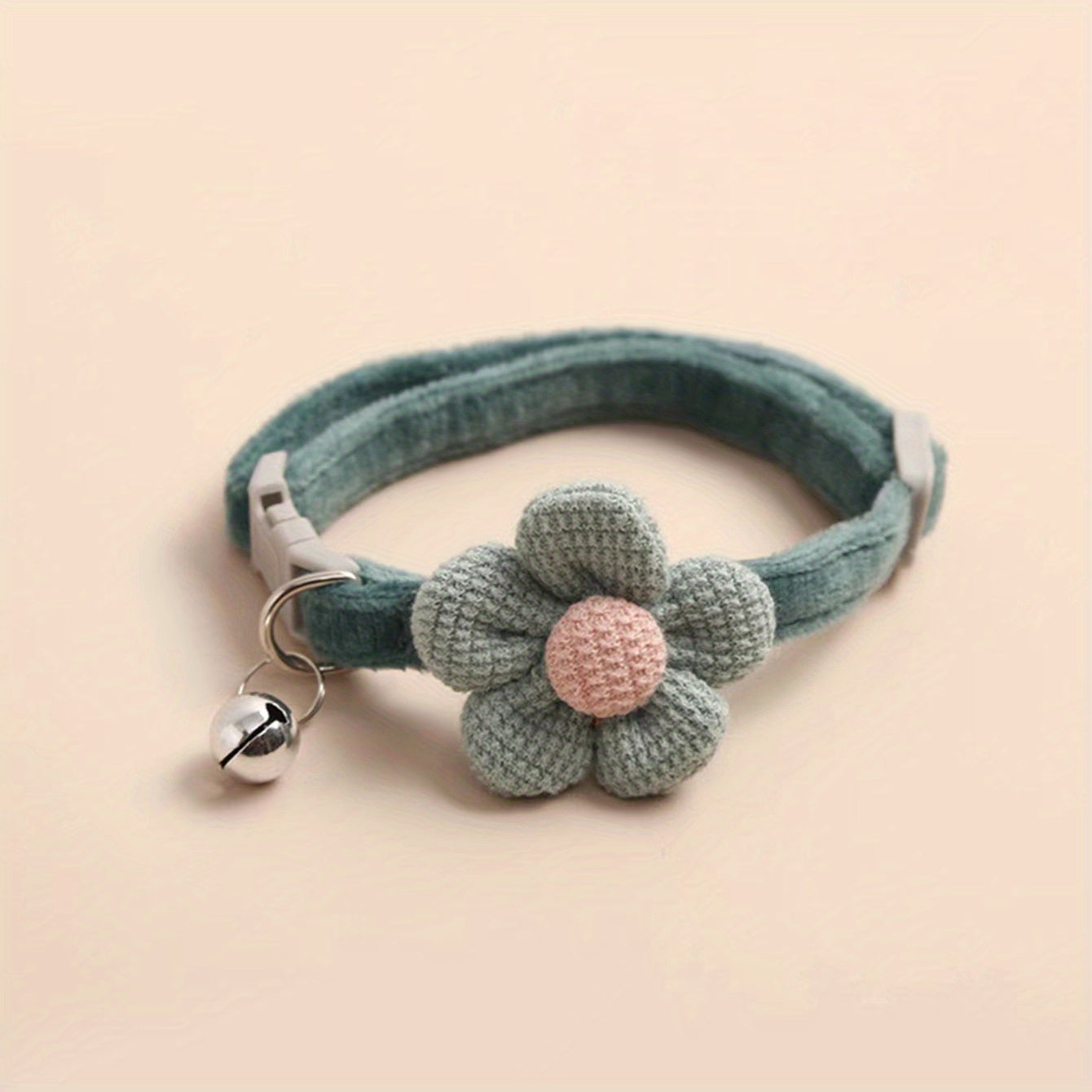 Random 1pc Pet Bell Collar Cute Dog Cat Universal Puppy Teddy Dog Collar