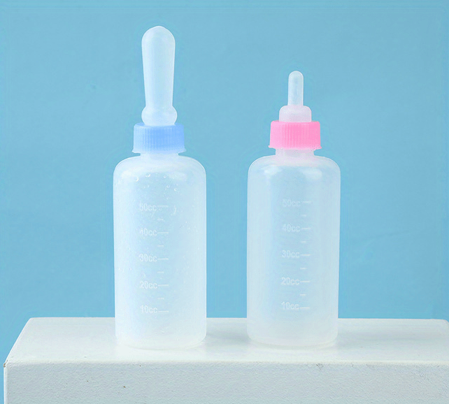 Pet Nursing Bottles Kit For Cats And Dogs Kitten Bottles Newborn Kitten Feeding Milk Bottle