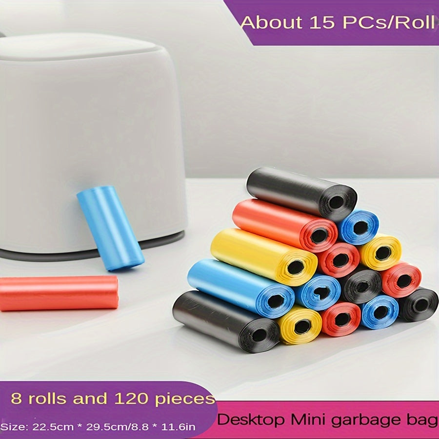 Small Trash Bags: Perfect for Cat Litter, Car Garbage, Home Office, Kitchen Waste, and Dog Poop Scooping!