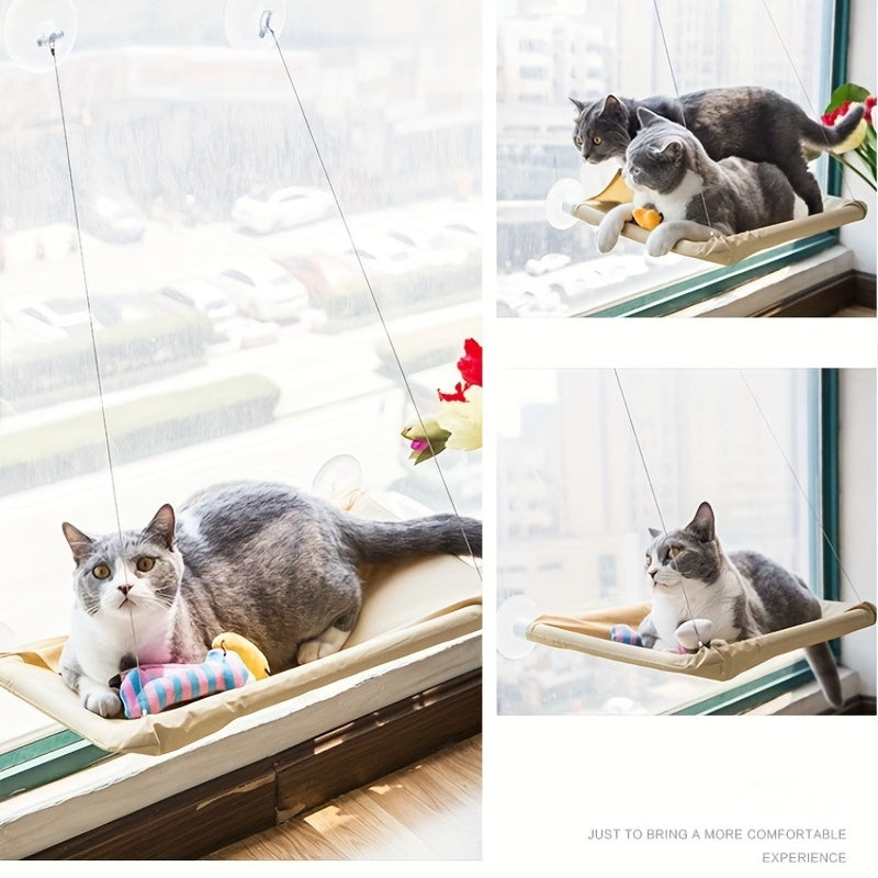 The Purr-fect Cat Window Hammock: A Comfy, Safe, And Washable Bed For Indoor Cats!