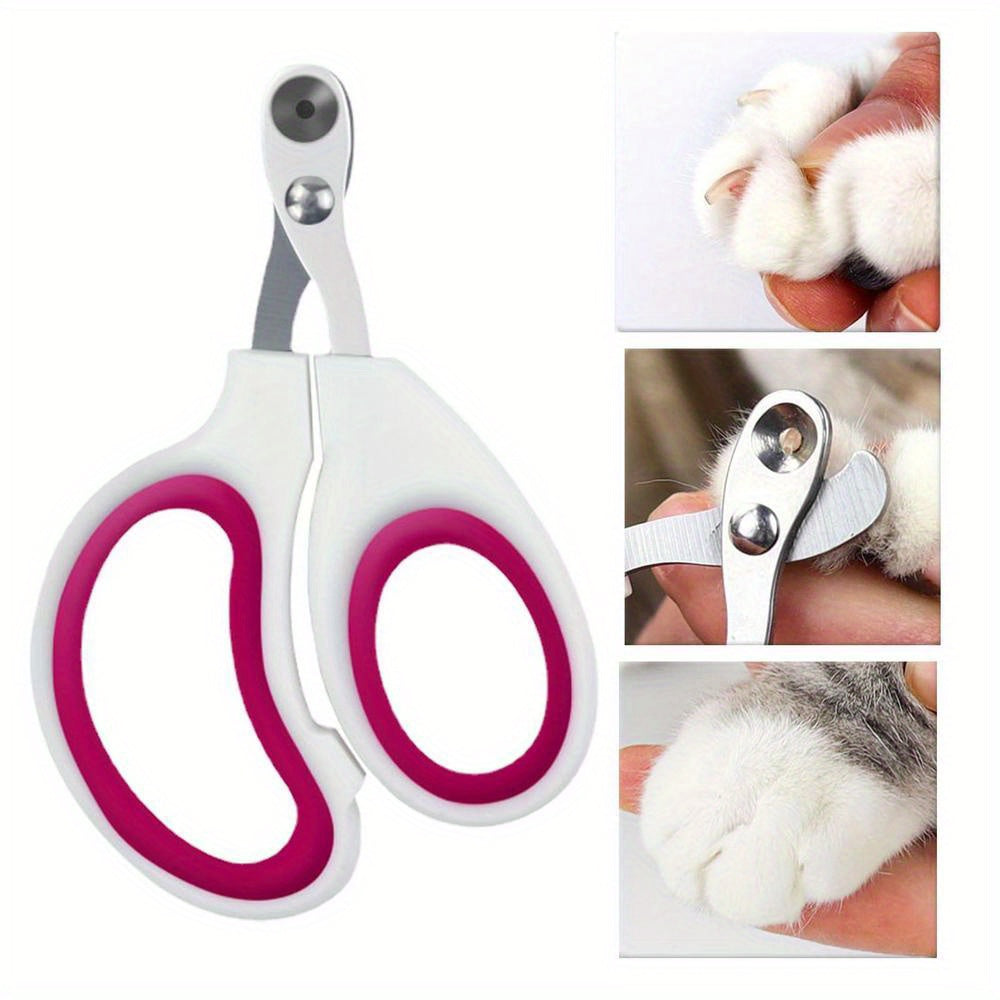 1pc Pet Nail Care Grinder - Gentle & Safe Trimming for Dogs & Cats - Professional Grooming Tool with Clipper & Scissors - Easy Paws Grooming Solution for All Breeds