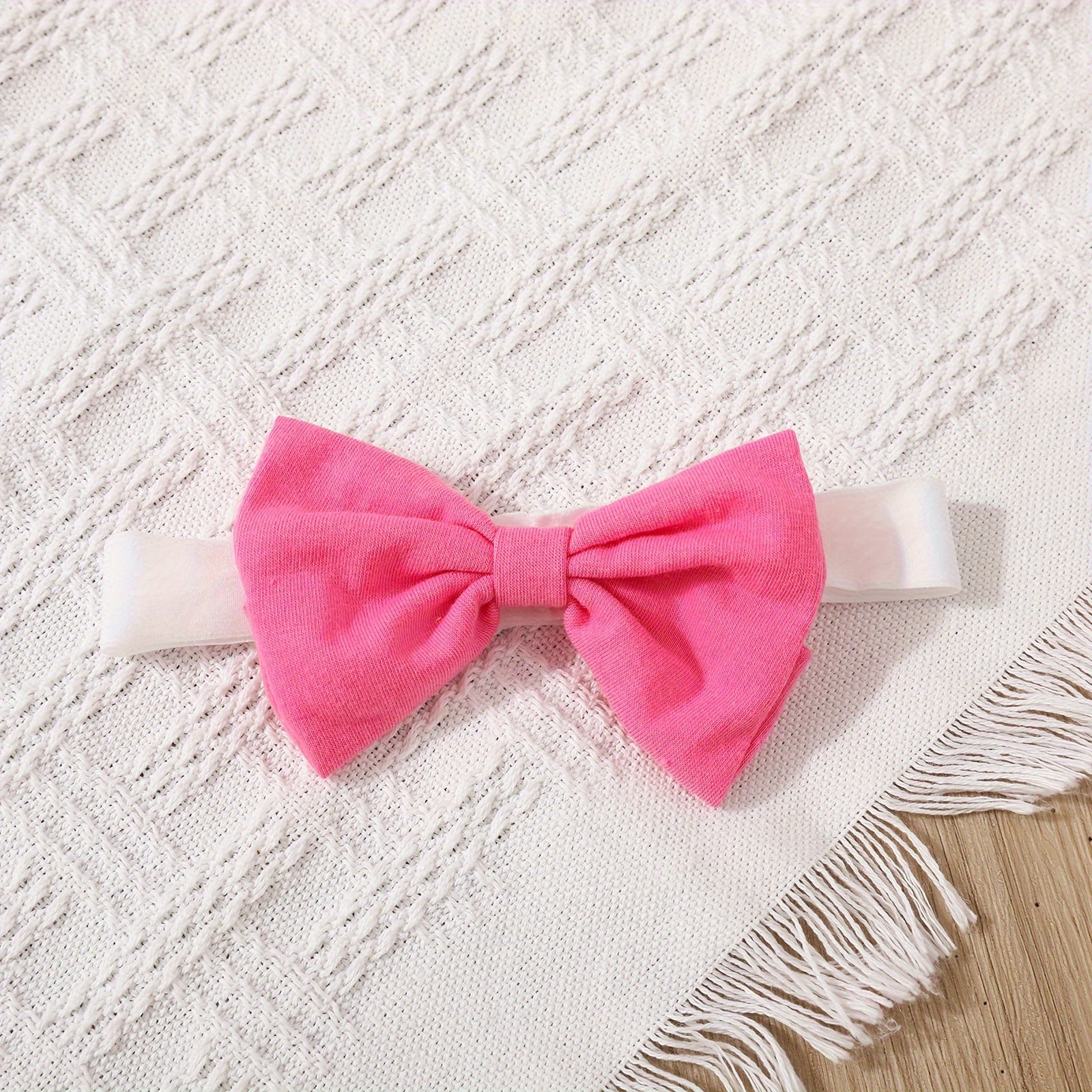 Newborn Baby Girls Cute Cartoon Cat Print Short-sleeved Comfortable Jumpsuit With Bow Headband Baby Summer Clothing
