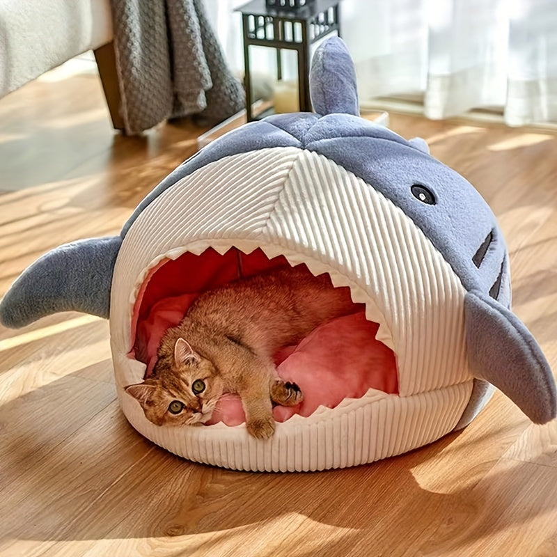 Cozy Washable Cat Bed For Indoor Cats - Soft Mat For Small And Large Cats - Perfect Hideout House For Your Furry Friend