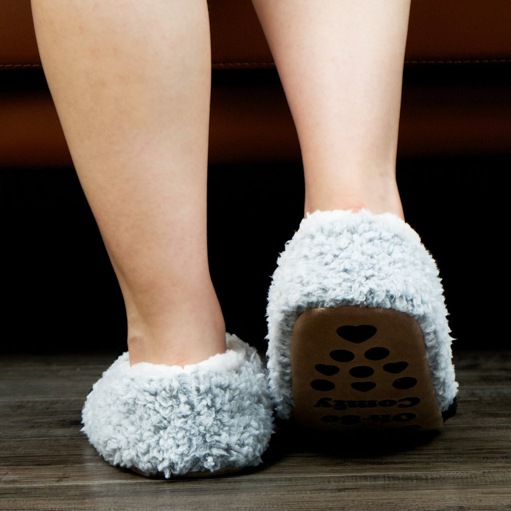 Women's Cute Cartoon Cat Design Slippers, Casual Slip On Plush Lined Slippers, Warm Home Slippers