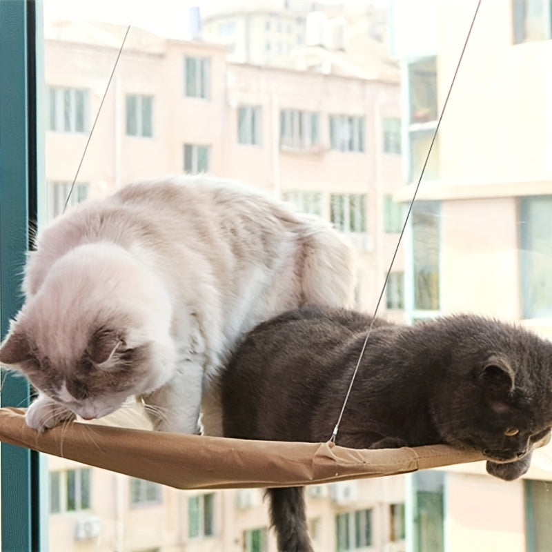The Purr-fect Cat Window Hammock: A Comfy, Safe, And Washable Bed For Indoor Cats!