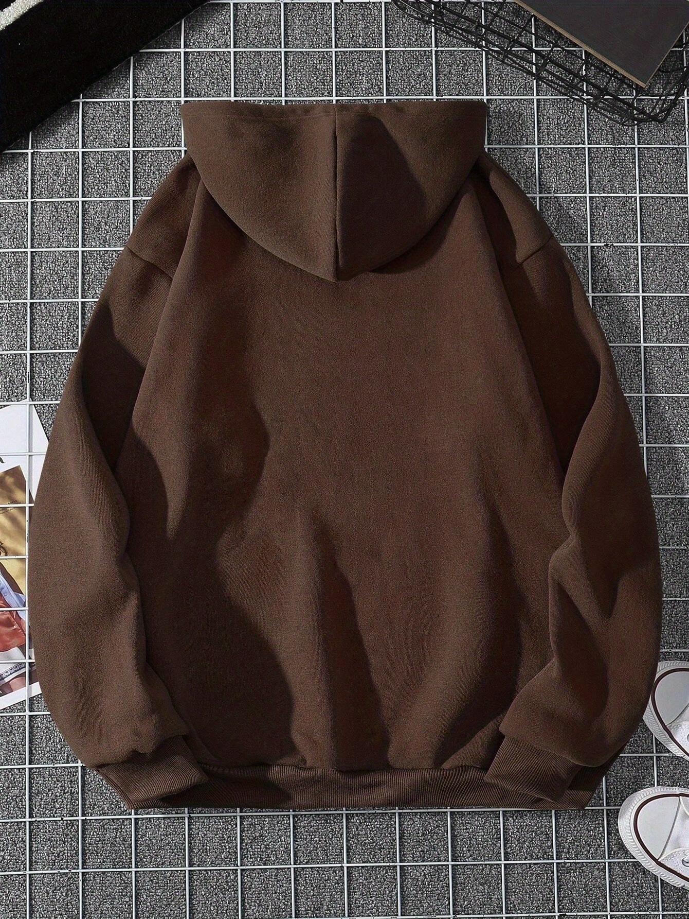 Cozy Cat Print Hoodie with Kangaroo Pocket - Perfect for Chilly Days, Comfortable & Easy Care Casual Wear for Women
