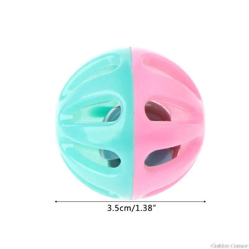 10 Pcs Pet Toy Latex Balls Colorful Chew For Dogs Cats Puppy Kitten Soft Elastic Dropshipping