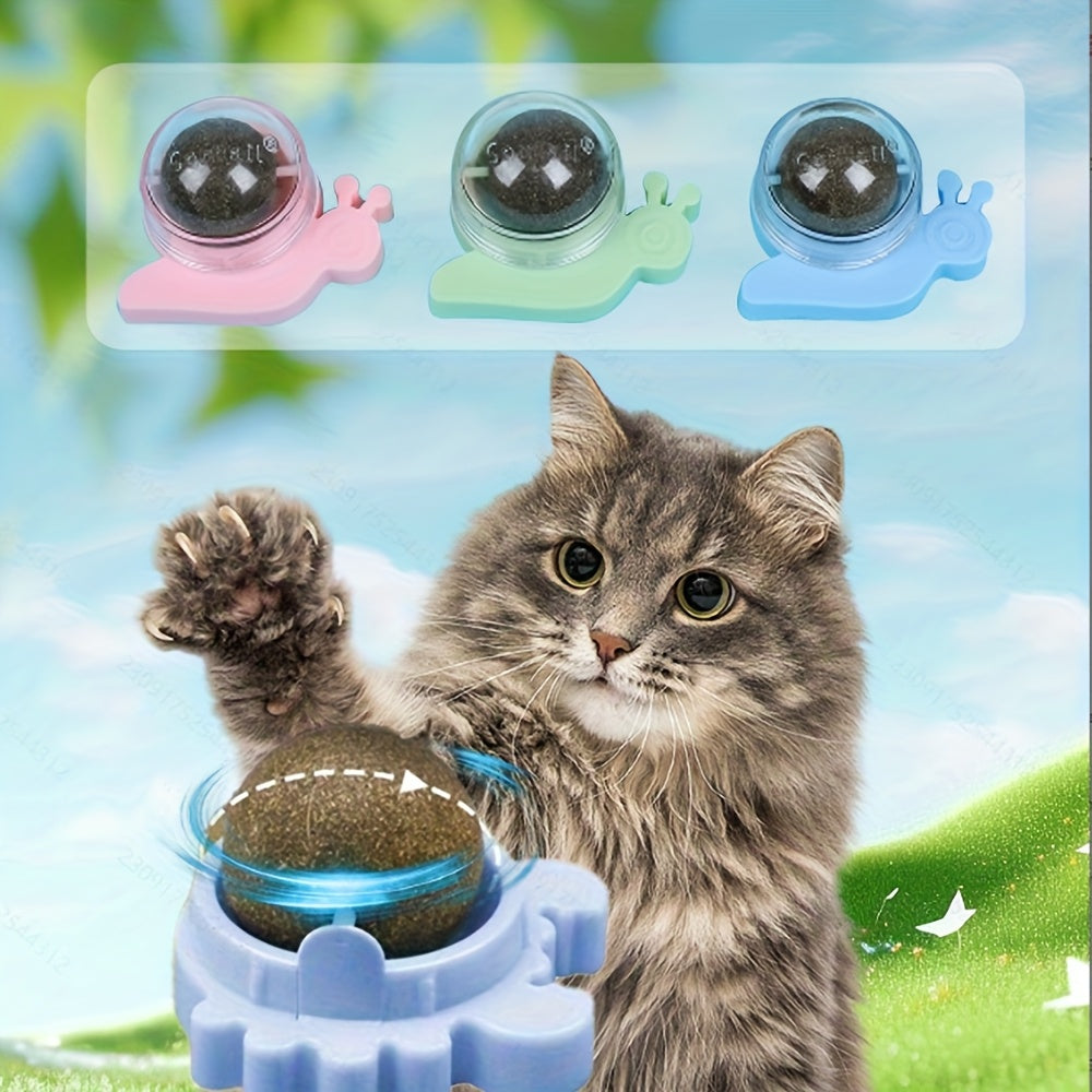 3pcs Rattan Cat Toy Interactive, Ball-Shaped, Chew & Play, Dental Health & Teeth Cleaning / Indoor Cats, All Breeds / Natural Rattan Material, Plaything, Interactive Cat / Durable Without Battery, Playful Exercise, Feline Enr