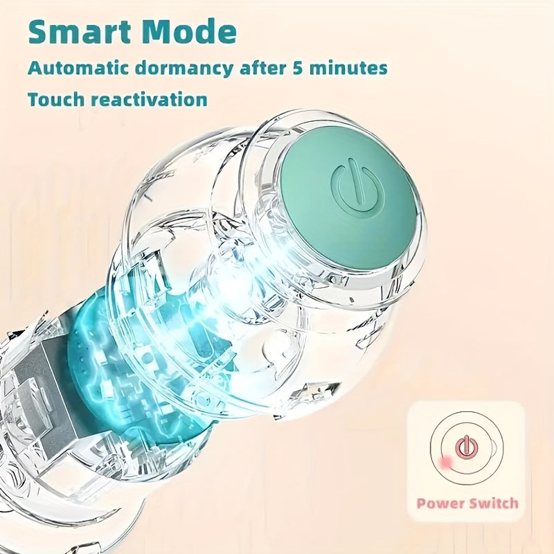 1pc Smart Cat Toys Automatic Rolling Ball Electric Cat Toys Interactive For Cats Training Self-moving Kitten Toys Pet Accessories