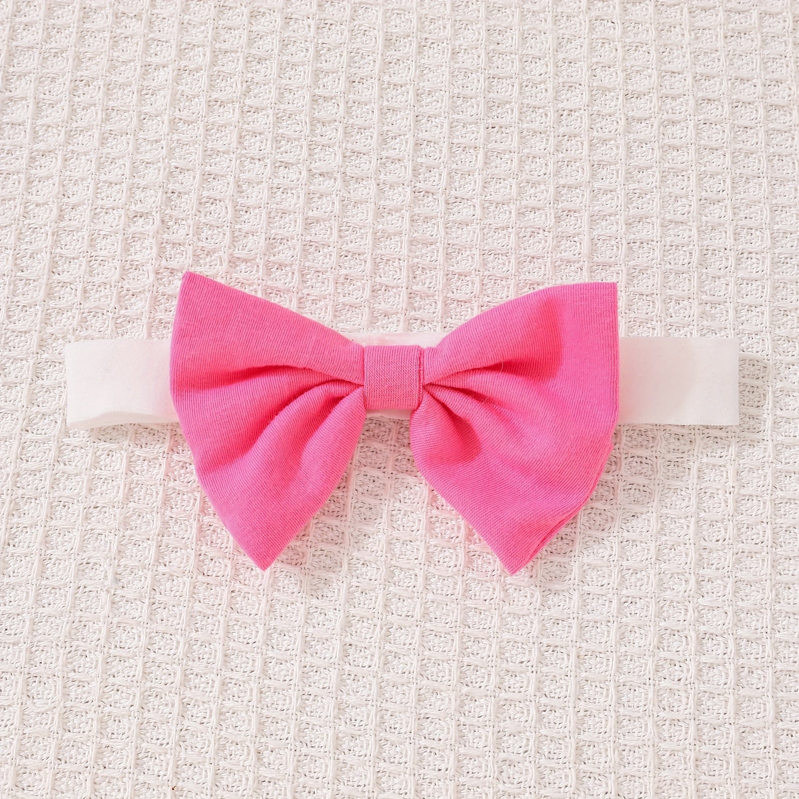 Newborn Baby Girls Cute Cartoon Cat Print Short-sleeved Comfortable Jumpsuit With Bow Headband Baby Summer Clothing