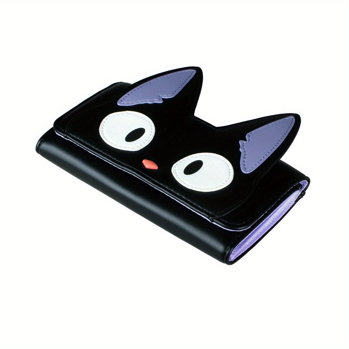 Cute Cartoon Cat Coin Purse, Kawaii Anime Credit Card Holder, Lovely Card Organizer & Wallet
