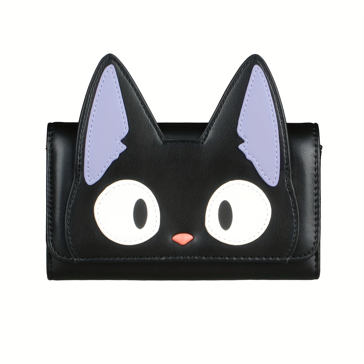 Cute Cartoon Cat Coin Purse, Kawaii Anime Credit Card Holder, Lovely Card Organizer & Wallet