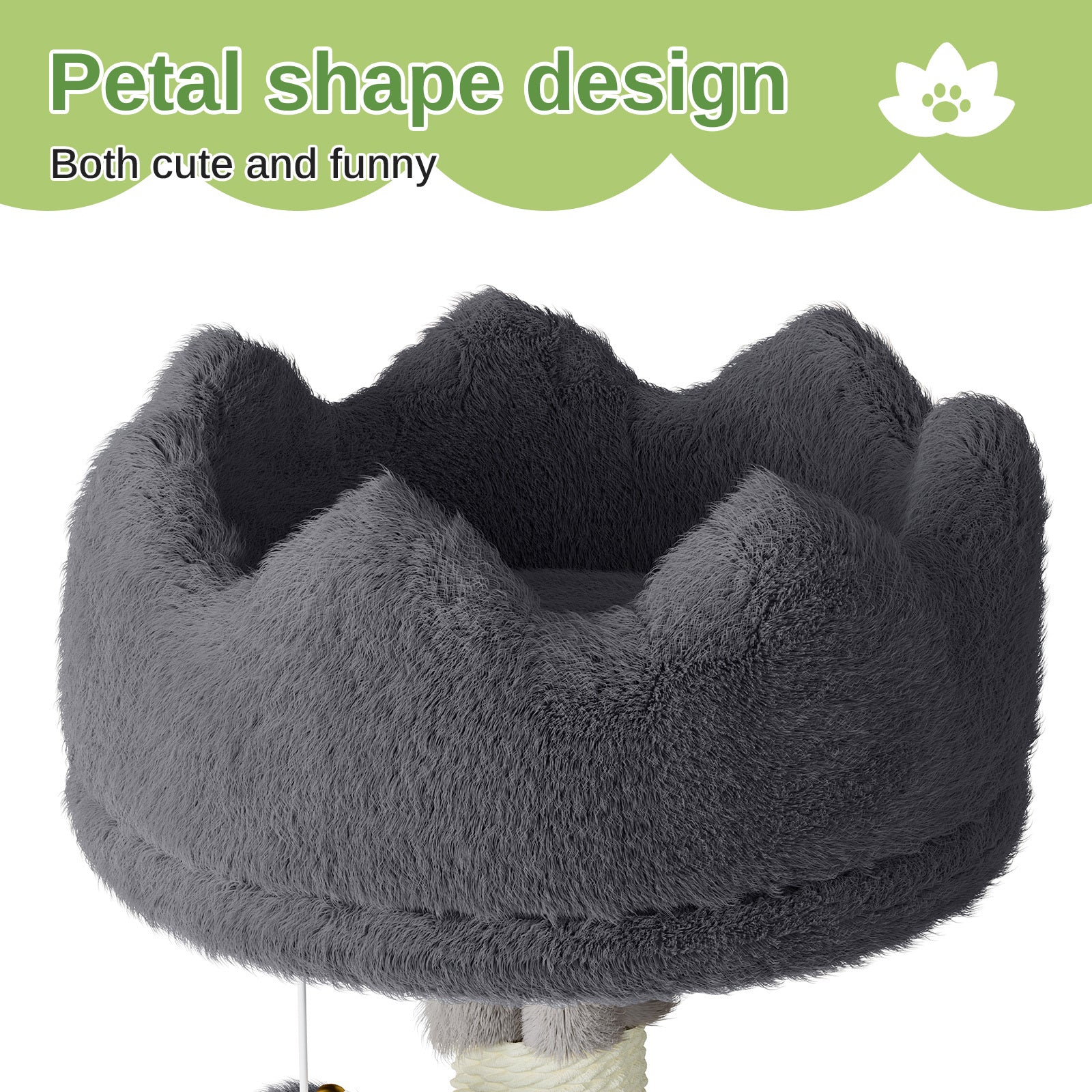 Dogat Extra - Large Cat Activity Tree Tower - 162cm Cat Condo with Hammock - Ideal for Both Adult Cats and Kittens! A Must - Have for Feline Fun and Comfort.