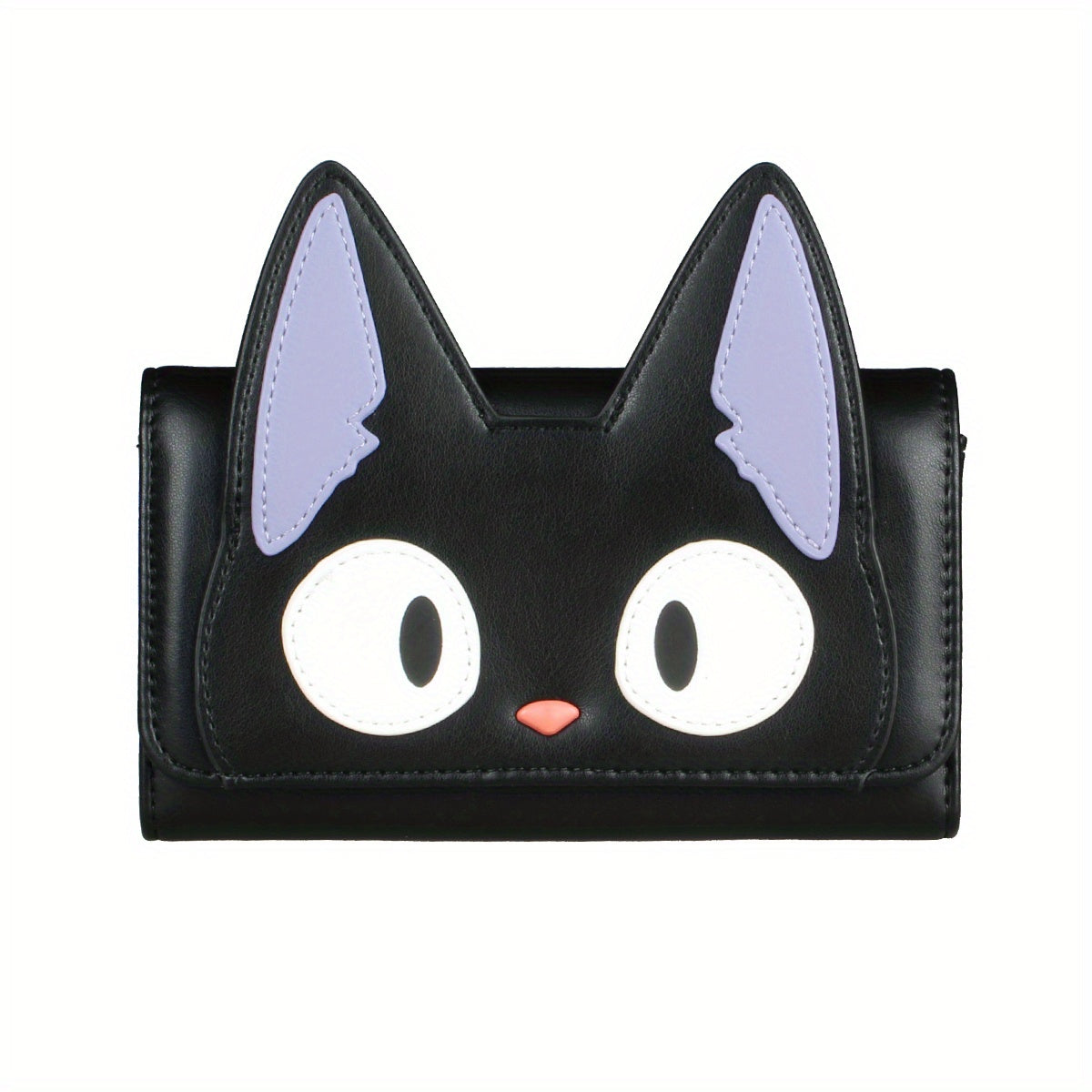 Cute Cartoon Cat Coin Purse, Kawaii Anime Credit Card Holder, Lovely Card Organizer & Wallet