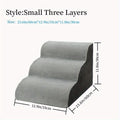 Dog Stairs Up And Down Sofa Bed Sponge Steps Gradient Cat Small Dog Stairs Climbing Stairs Dog Up And Down Sofa Bed Sponge Steps