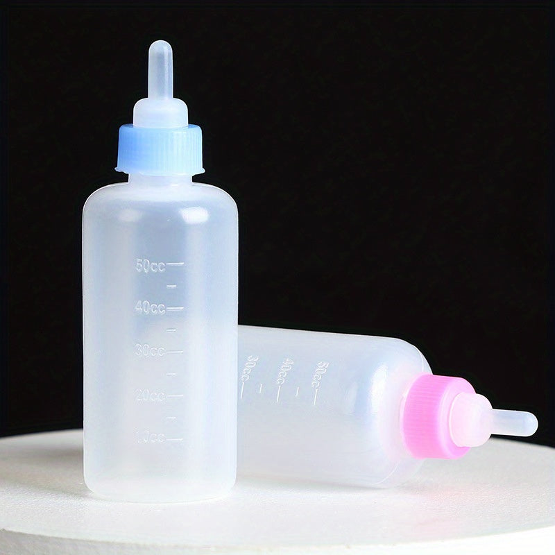 Pet Nursing Bottles Kit For Cats And Dogs Kitten Bottles Newborn Kitten Feeding Milk Bottle