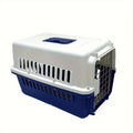 1pc Portable Hard-Sided Cat Carrier Aviation Box - Buckle Closure, Suitable For Cats, Rabbits, Small Pets, Easy To Detach