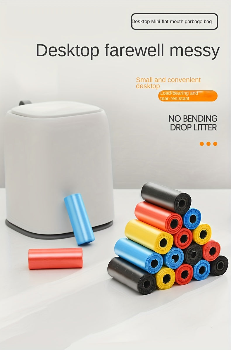 Small Trash Bags: Perfect for Cat Litter, Car Garbage, Home Office, Kitchen Waste, and Dog Poop Scooping!