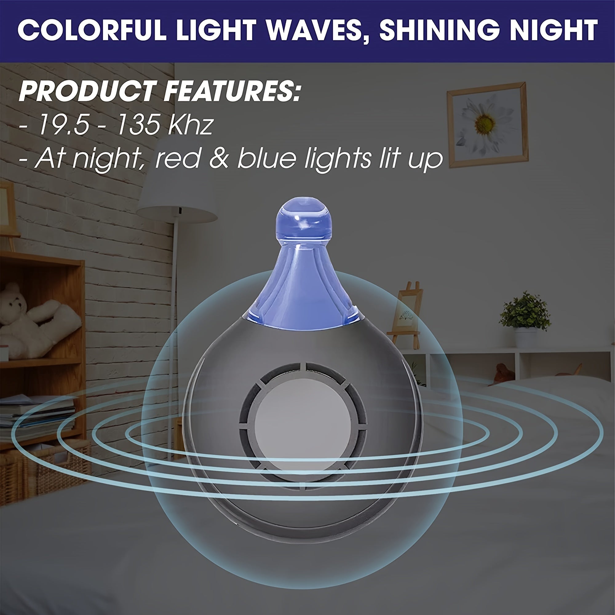 Ultrasonic Flea & Tick Repeller For Pets - Mosquito Repellent - Bug Repellent - Insect Repellent - Ultrasonic Pest Repeller - Flea And Tick Prevention For Cats & Dogs - Dog Flea & Tick Control The Flea Collar Will Protect You