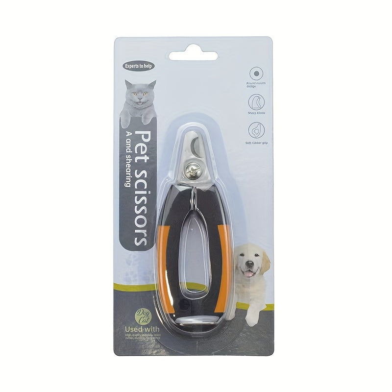 Professional Pet Nail Clipper - 1pc Scissors For Dog And Cat Paws Grooming Grinding Tool