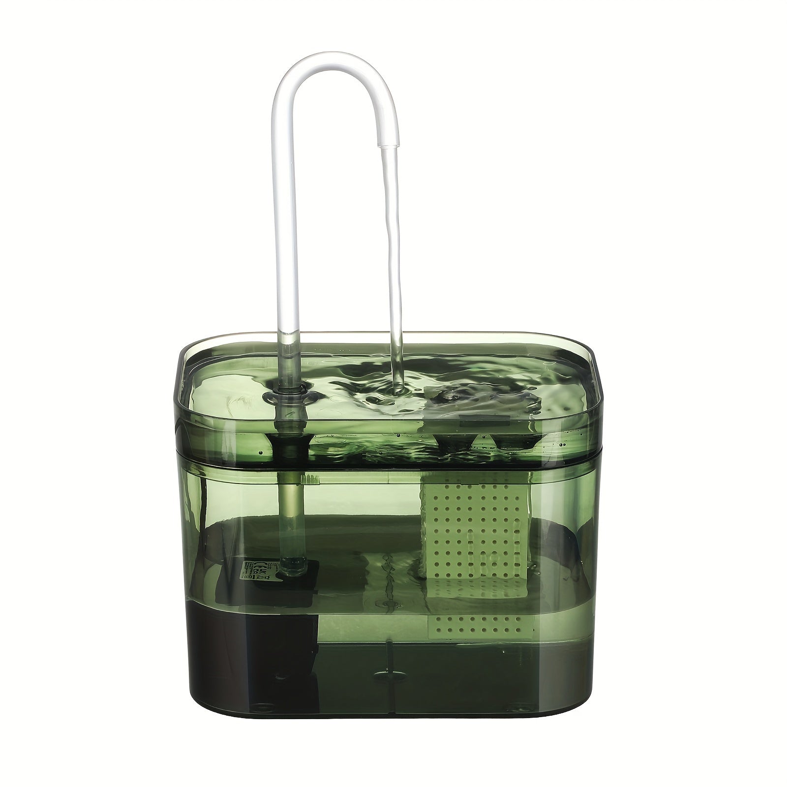 1.5L Cat Water Fountain with USB Power, Quiet Automatic Pet Drinking Dispenser with Circulating Filtration, Non-Battery Operated for Cats - ≤36V Safe Voltage