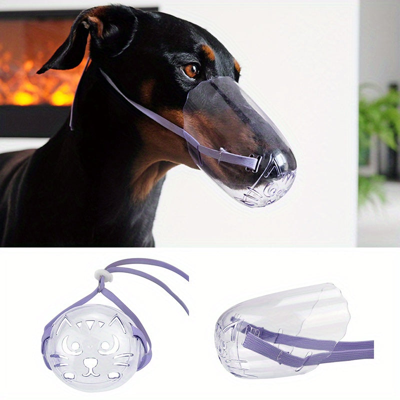 Reusable Cat Muzzle for Grooming - Prevents Biting and Chewing - Comfortable and Safe Mouth Cover for Cats