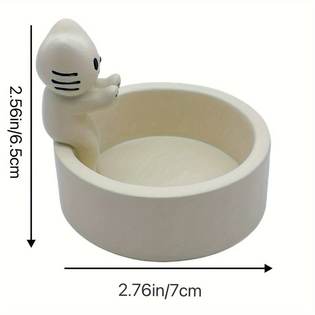 1pc Kitten Candle Holder, Warming Paws Cat Cute Candle Holder, Cartoon Candle Holder, Warming Paws Cat Candle Holder For Home Decor