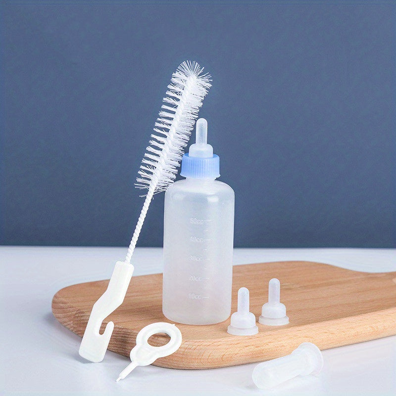 Pet Nursing Bottles Kit For Cats And Dogs Kitten Bottles Newborn Kitten Feeding Milk Bottle