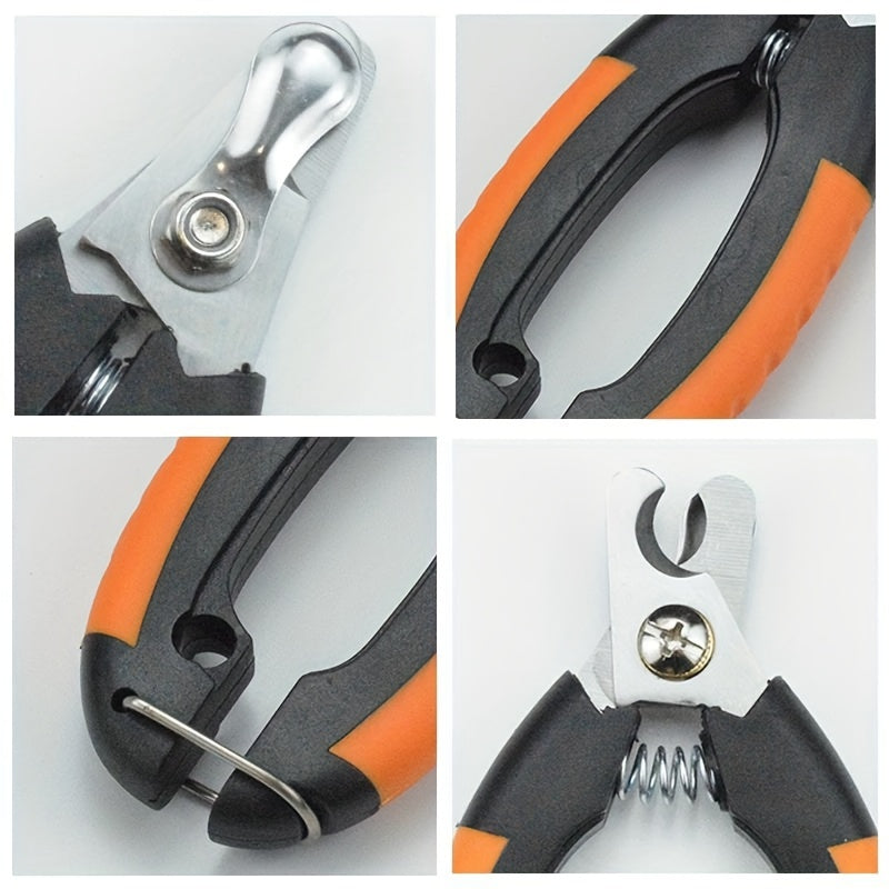 Professional Pet Nail Clipper - 1pc Scissors For Dog And Cat Paws Grooming Grinding Tool