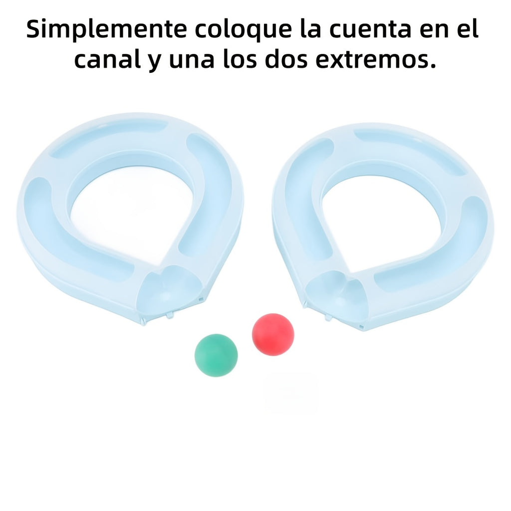 1pc Interactive Cat Turntable Track, Plastic Cat Toy Board, Indoor Cat and Kitten Entertainment Supplies