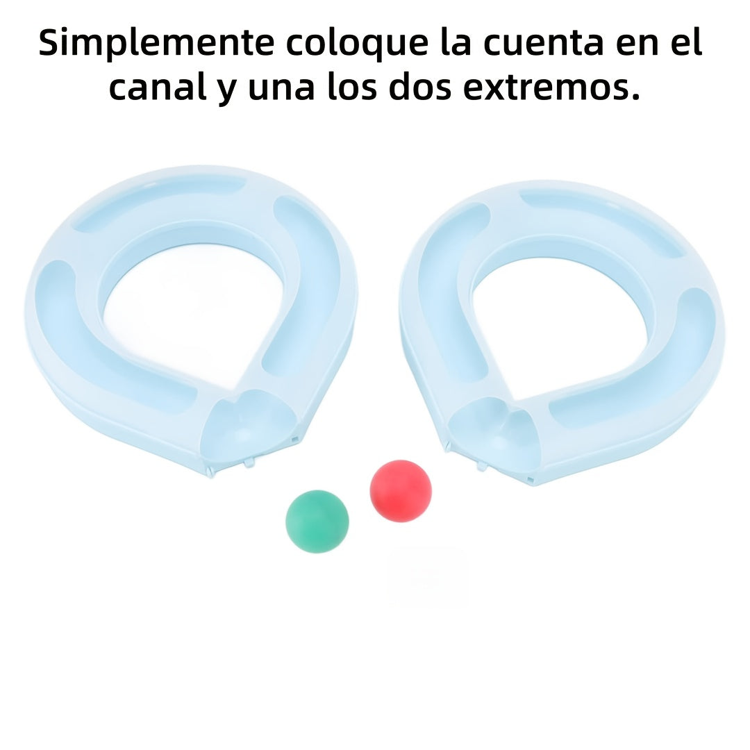 1pc Interactive Cat Turntable Track, Plastic Cat Toy Board, Indoor Cat and Kitten Entertainment Supplies