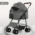Lightweight And Foldable Pet Stroller For Small And Medium-sized Dogs And Cats, Portable And Detachable For Walking Small Dogs