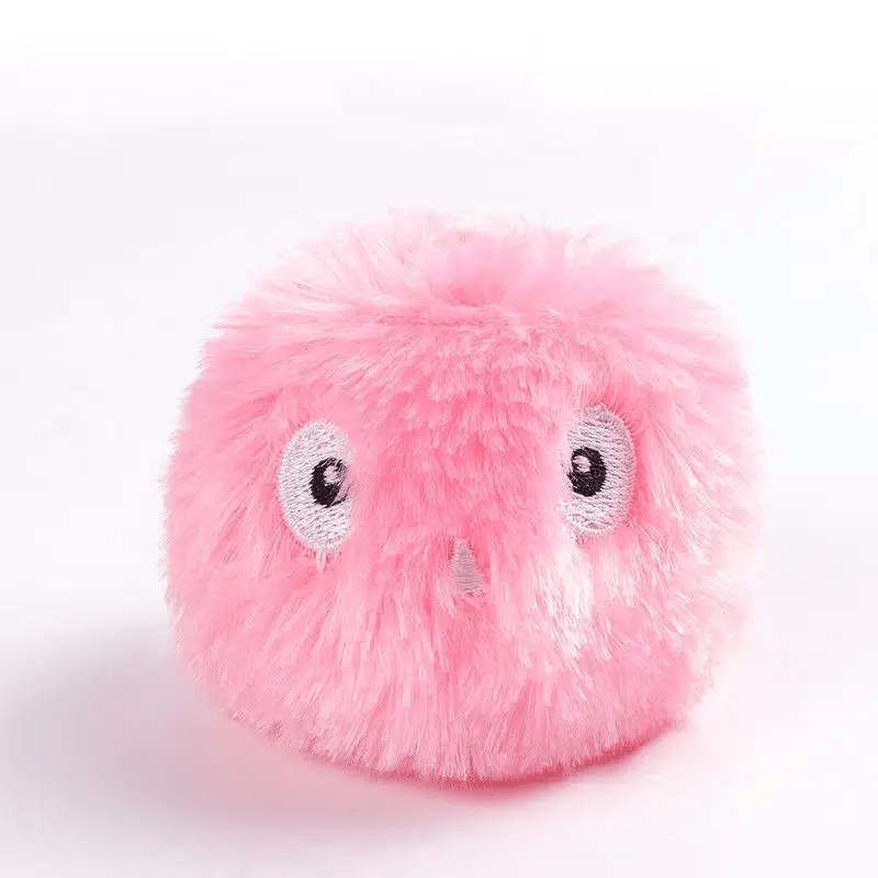 Chirping Ball Interactive Cat Plush Toy Ball - Squeaky Sound Training Toy For Cats - Fun Pet Toy Ball For Playtime And Exercise
