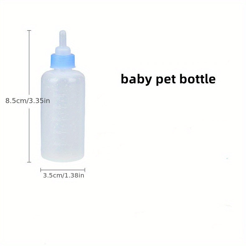 Pet Nursing Bottles Kit For Cats And Dogs Kitten Bottles Newborn Kitten Feeding Milk Bottle