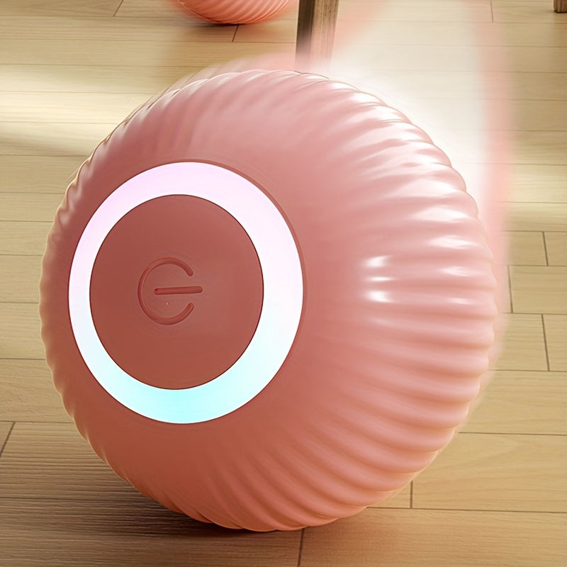 1pc Smart Cat Toys Automatic Rolling Ball Electric Cat Toys Interactive For Cats Training Self-moving Kitten Toys Pet Accessories