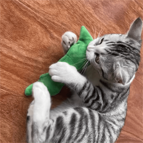ZEZE Cat Hide-and-seek Toy Kitten Teasing Cat Stick Self Enjoyable Relieve Boredom Sisal Ball Cat Teeth Grinding Pea Toy Ball Supplies