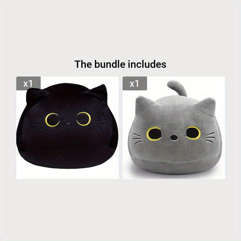 3.93inch Black Cat Pillow Plush Doll Cute Cat Christmas Halloween Gift Christmas Halloween Thanksgiving Gifts easter gift