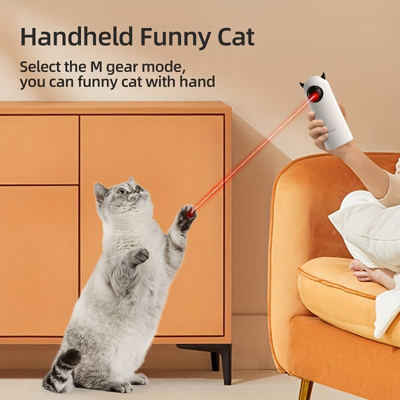 Automatic Laser Light Pet Toy - Interactive, Smart for Cats, No Battery Included