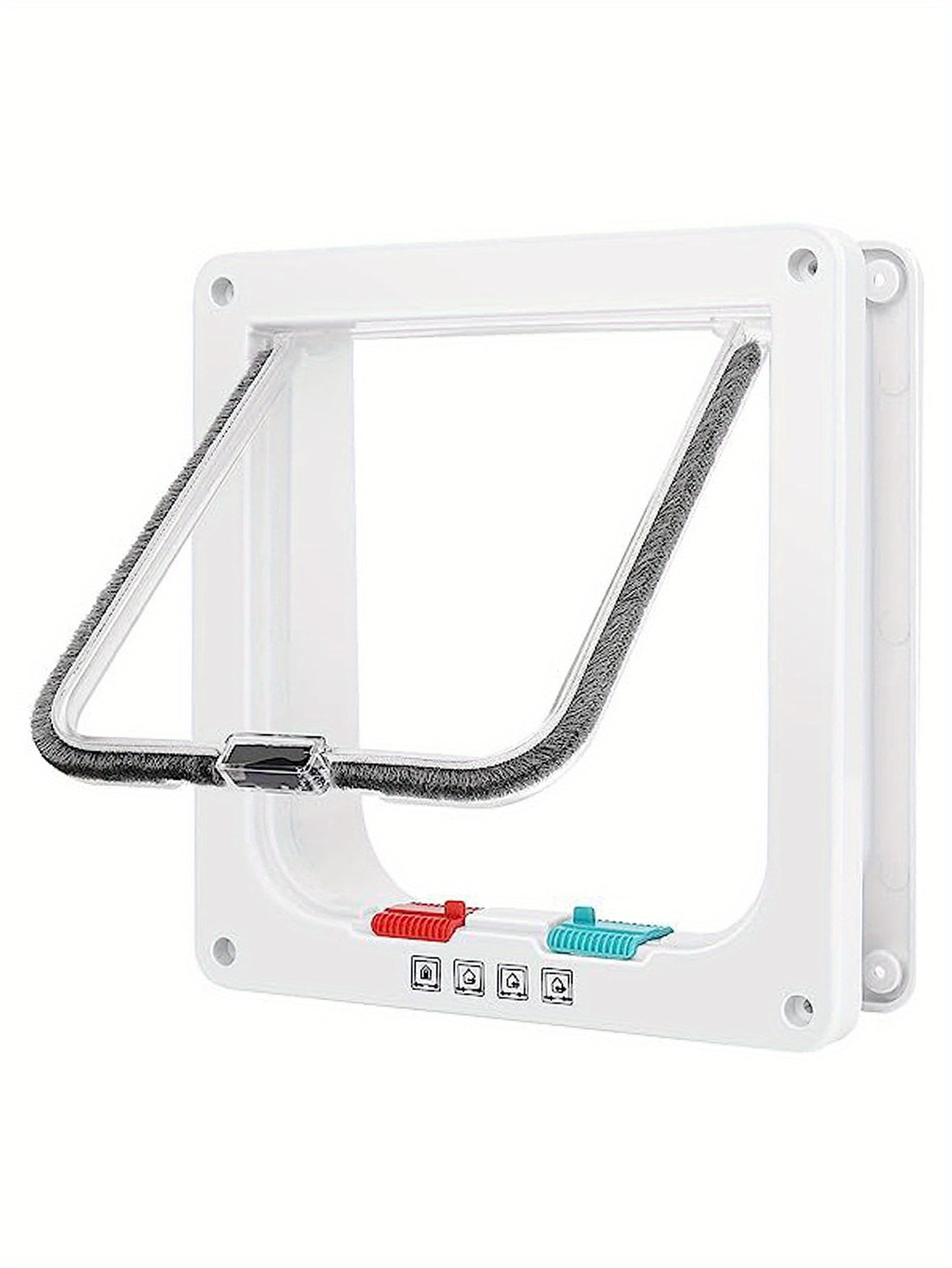 Secure And Convenient Pet Access: Multi-Function Two-Way Pet Door For Cats And Dogs