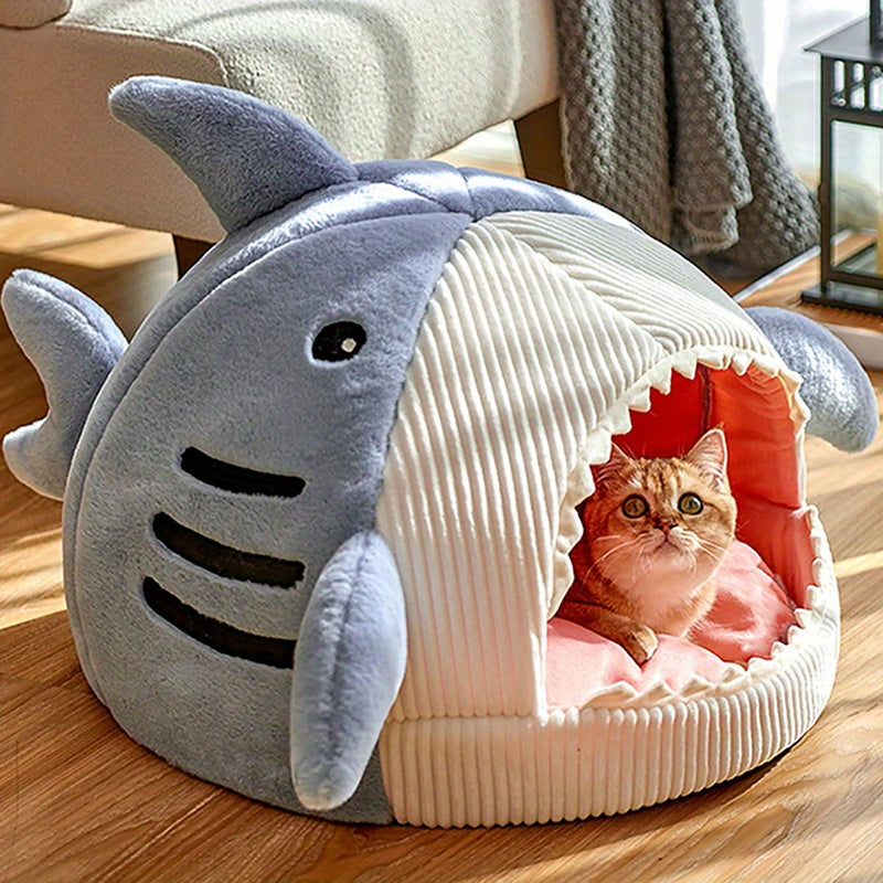 Cozy Washable Cat Bed For Indoor Cats - Soft Mat For Small And Large Cats - Perfect Hideout House For Your Furry Friend