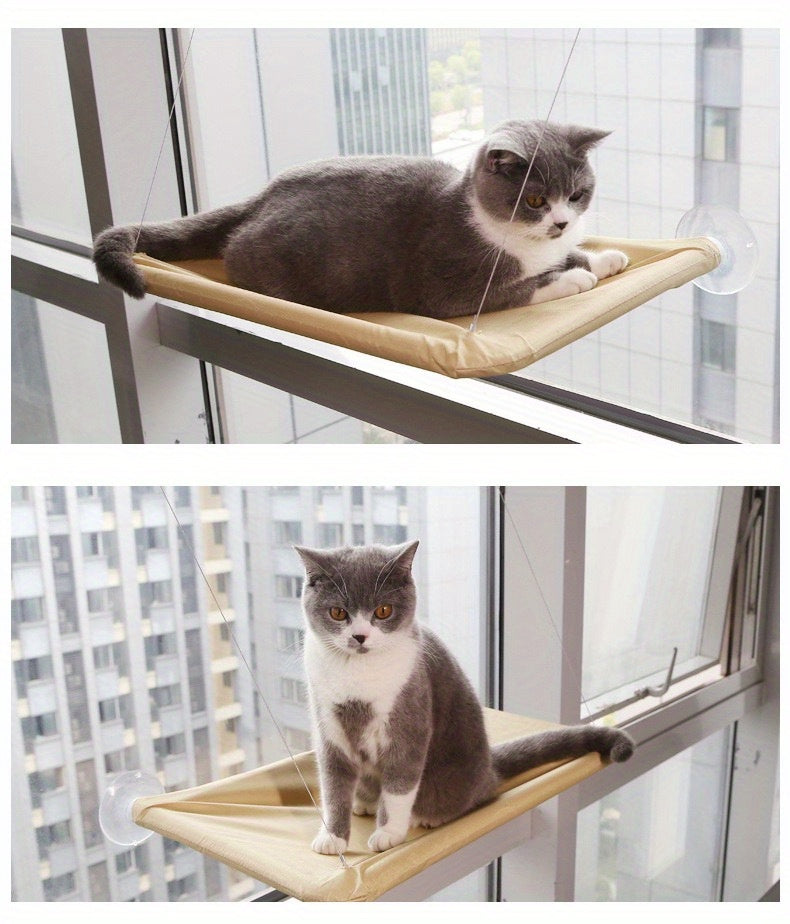 The Purr-fect Cat Window Hammock: A Comfy, Safe, And Washable Bed For Indoor Cats!