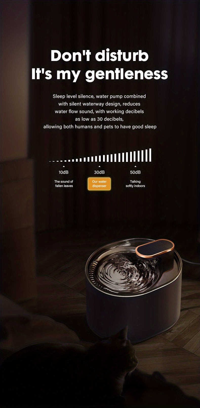 Pet Water Fountain - Automatic Circulating Water Dispenser For Cats And Dogs - Encourages Hydration And Improves Health