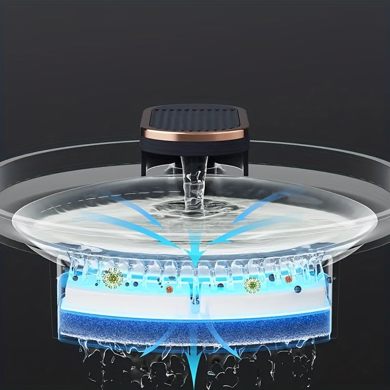 Silent Pet Water Dispenser, Cat Automatic Water Fountain, Large Capacity Automatic Circulation Cat Water Fountain